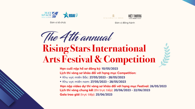 RISING STARS INTERNATIONAL ARTS FESTIVAL & COMPETITION LẦN IV